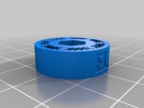 my customized gear bearing 22 8 7 parts 3d print model - Mito3D
