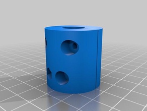 meine angepasste parametrische z-Achse Koppler stepper-Gewindestange Kupplung 3d-Drucker Teile kundengebundene 3d print model - Mito3D