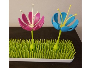 sostituzione fiore vantaggio di essiccazione staminali rack parti ricambio boon parte 3d print model - Mito3D