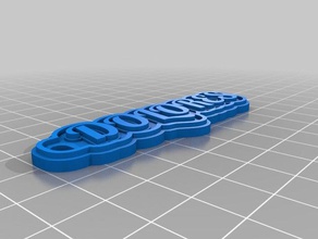dolores signs & logos customized 3d print model - Mito3D