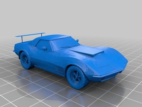 corvette 3d baskı 3d print model - Mito3D