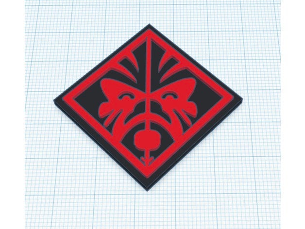 hp omen logotipo La impresión en 3d el 3D print model - Mito3D