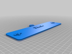 jack keytag doc office personalizado 3d print model - Mito3D