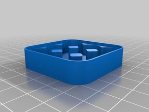 9x9 battery case top containers customized 3d print model - Mito3D