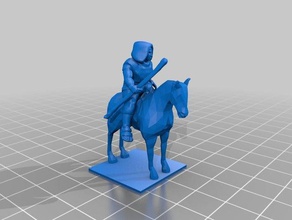 montato strega guidata persone dnd halfling in miniatura pathfinder pony procedura 3d print model - Mito3D