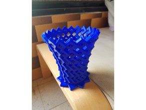 vase - structure synth containers container 3d print model - Mito3D