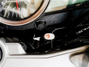 5mm led holder automotive alarm bike case motorcycle security 3d print model - Mito3D