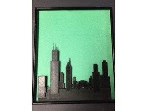 Wahrzeichen der skyline Lektion 3d-drucken 3d print model - Mito3D