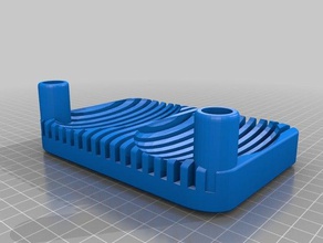 soap dish bathroom toothbrush holder 3d print model - Mito3D