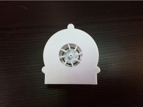 ventilatore 24mm motore Stampante 3d parti soffiatore fan 3d print model - Mito3D