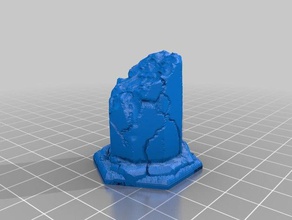 gloomhaven corner pillars non-commercial toy & game accessories 3d print model - Mito3D