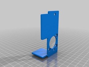 bibo 3d touch 2 laser bracket printer accessories bibo2 engraver mounting 3d print model - Mito3D