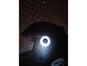 visor pivot cover - bell mx-9 adventure automotive motorcycle helmet motorcycling 3d print model - Mito3D