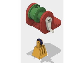 chino chigre juguetes mecánicos 507 movimientos el mecanismo 3d print model - Mito3D