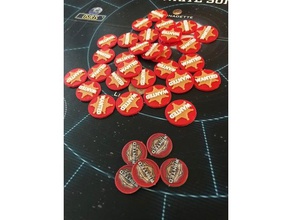 firefly jogo - queria tokens brinquedo & acessórios para jogos 3d print model - Mito3D