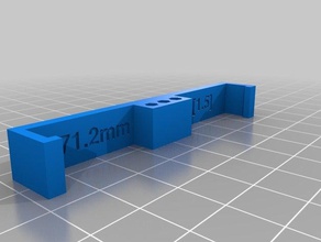 matterhackers 1kg pro série abs label bobine de filament clip Imprimante 3d accessoires personnalisé 3d print model - Mito3D