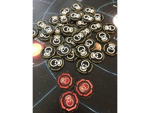 firefly game - reaver alert tokens toy & accessories 3d print model - Mito3D