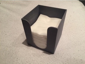 il panno asciutto di dialogo bagno baby box wipe 3d print model - Mito3D