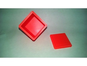 40mm box lid tool holders & boxes 3d print model - Mito3D