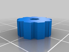 6-32 rotella parti di ricambio su misura 3d print model - Mito3D