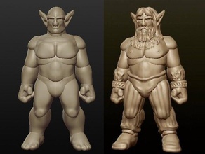 sculptris dummy firbolg masculine toys & games 28mm 32mm boardgame boardgames celtic dnd dummies dungeons dragons fantasy frostgrave game gaming giant giants heroic scale miniature miniatures monster monsters mordheim myth pathfinder roleplaying rpg sculpting tabletop tools wargame wargames wargaming warhammer 3d print model - Mito3D