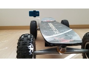 camera mount large skateboard 3d print model - Mito3D