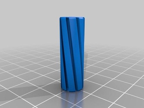 my customized spiral vase linear bushing 99 60 30mm 3d printer accessories 3d print model - Mito3D