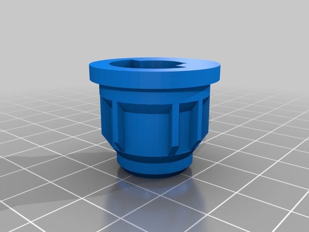 moen kaltem Wasser handler-adapter Modell 97556 Bad Wasserhahn Griff Reparatur Tippen Sie auf 3D print model - Mito3D