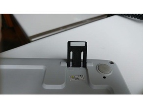 tastiera piedi logitech k270 pad in gomma parti 3d print model - Mito3D