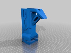 nerf rapidstrike stock vano batteria hobby 3d print model - Mito3D