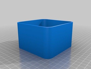 smooth box organization 3d print model - Mito3D
