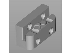 anet a6 a8 y ekseni gt2 kayış tutucu özelleştirilebilir parametreli 3d yazıcı parçaları kemer sahibi bir spor otomobil için kullanılabilir 3d print model - Mito3D