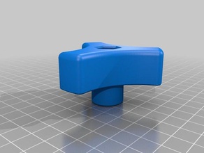 ergonomico tagliaerba a barra della maniglia tenditore m8 il fai da te la rasaerba 3d print model - Mito3D