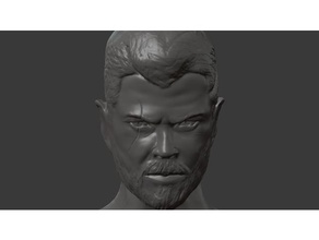 thor de ragnarok busto esculturas vingadores do esculpir 3d print model - Mito3D