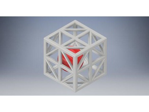 cage ball 3d print model - Mito3D