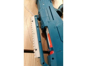 longshot top rail picatinny toy & game accessories nerf blaster gun mod modification mods 3d print model - Mito3D
