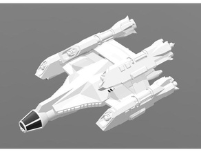 wing commander galaxy board game piece toy & accessories wc privateer 3d print model - Mito3D