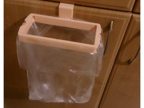 saco de lixo titular cozinha e sala jantar 3d print model - Mito3D