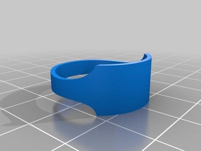 size 12 ring rings 3d printing blank 3d print model - Mito3D