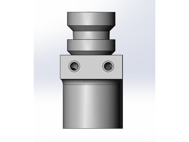 water cooled heat sink 3d printer parts 3D print model - Mito3D