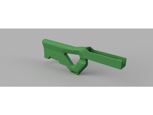 ruger 10-22 cqr Lager sport & im freien 22 long rifle gun hera Gewehr stock 3D print model - Mito3D