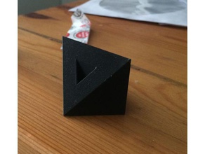 cutcube stand matematica arte cubo calibrazione della stampante 3d print model - Mito3D