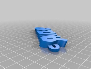 my customized iamburny's sandeep organization 3d print model - Mito3D