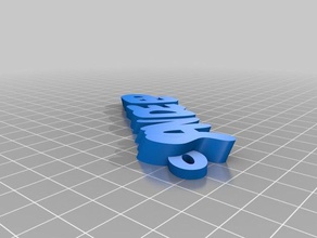 mi personalizados iamburny del sandeep organización personalizado 3d print model - Mito3D