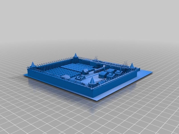 toplama kampı 3d baskı 3D print model - Mito3D