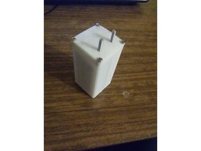 la carcasa de batería electrónica 3d print model - Mito3D