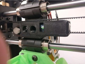 x-axis tensioner wanhao di3 3d printer parts belt optiprint duplicator i3 mods x axis 3d print model - Mito3D