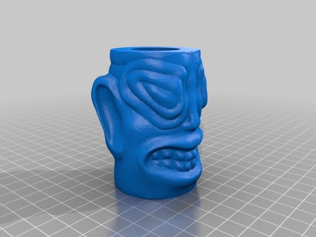 totem-pole-kit 2 stapelbar Skulpturen totem totempole pole 3D print model - Mito3D