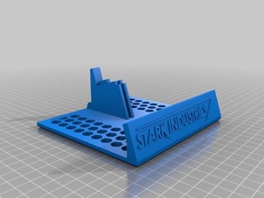 perfurado arco reator de suporte A impressão 3d 3d print model - Mito3D