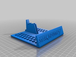 perforierte arc-Reaktor stehen 3d-drucken 3d print model - Mito3D